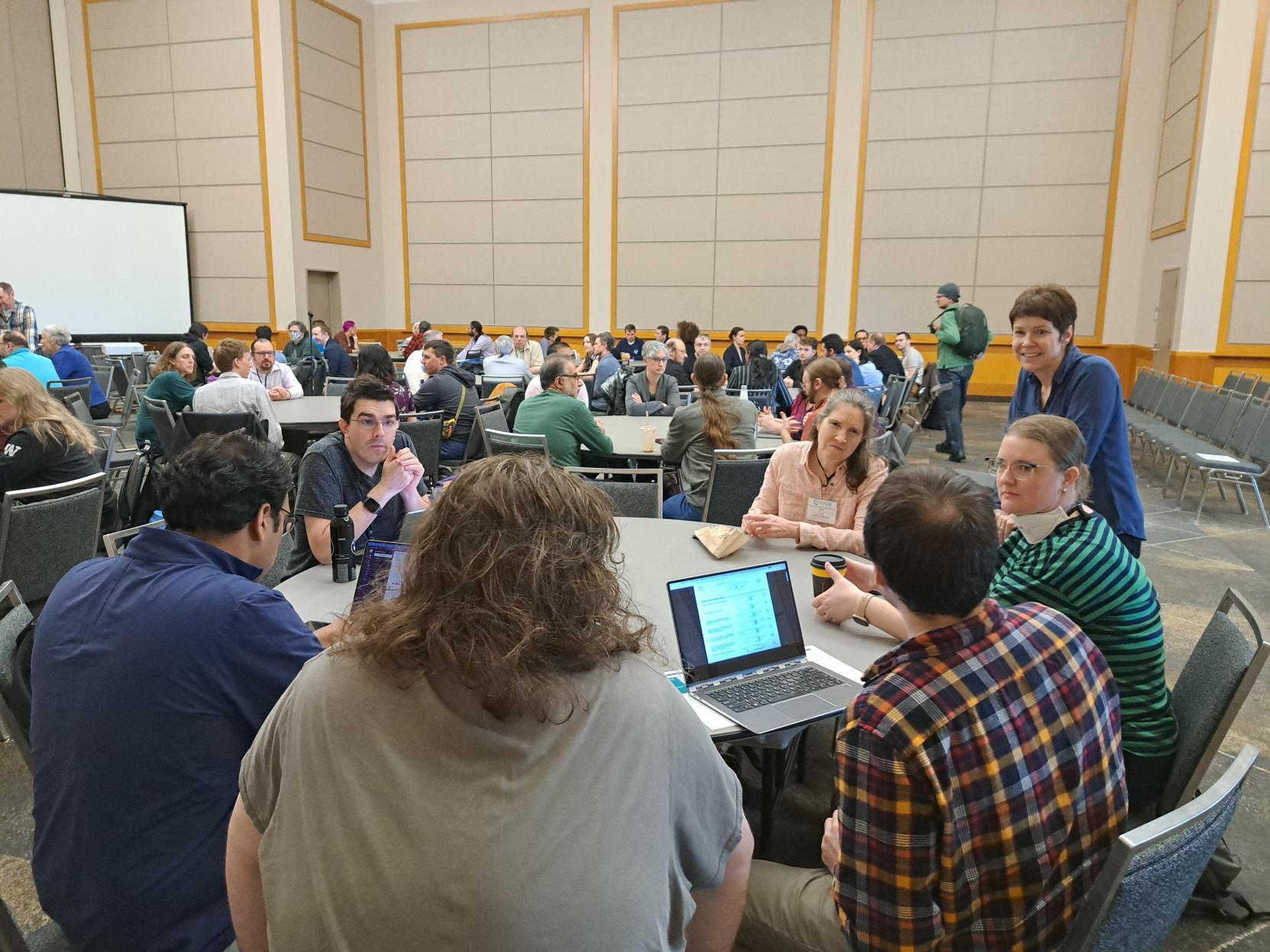 McDaniel leads discussions for teaching track faculty in computer science with collaborators from Northeastern University, University of Connecticut, and Stanford University.