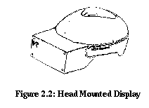Figure 2.2: Head Mounted Display