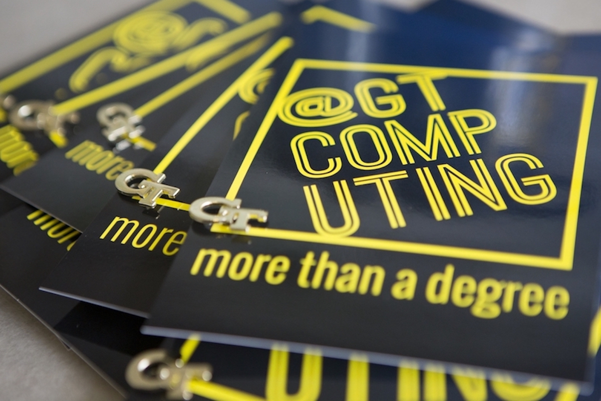 A pamphlet with a cover that says, "GTComputing - more than a degree"