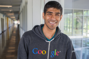 student working for google