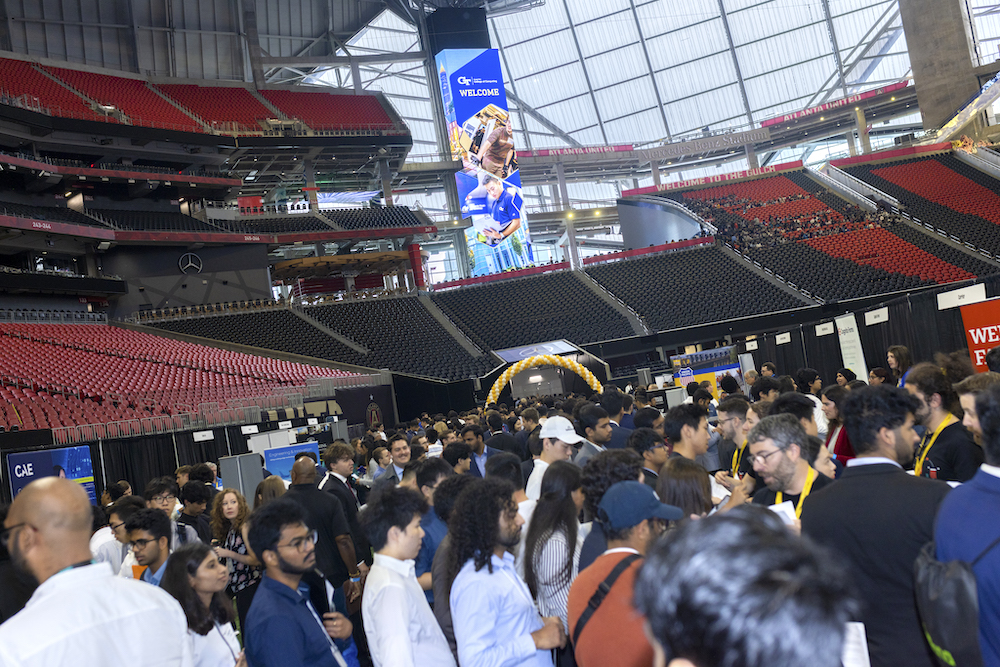 Georgia Tech College of Computing 2023 Fall Career Fair at Mercedes-Benz Stadium