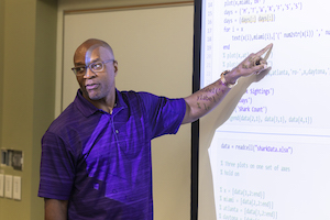 Cedric Stallworth teaching at Georgia Tech