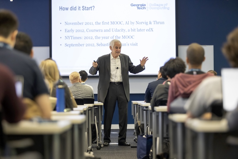 Zvi Galil, former dean of Computing and co-founder of Georgia Tech's OMSCS program