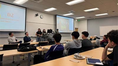 SOLC hosts a panel discussion with faculty members. (Photos by Cesar Landaverde)