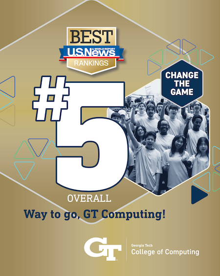 GT Computing moves to No.5 in best college CS rankings