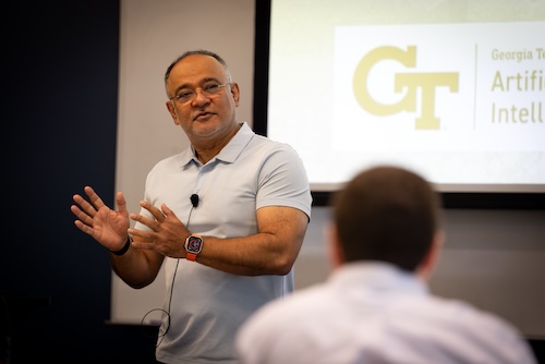 Distinguished Professor Irfan Essa speaks about AI at Georgia Tech