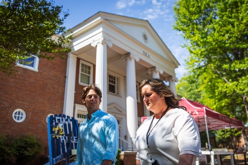 Holly Rush and Andrew Rush