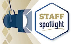 GT Computing staff spotlight graphic