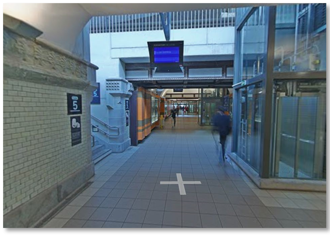 Metz Ville Train Station Underground Tunnel