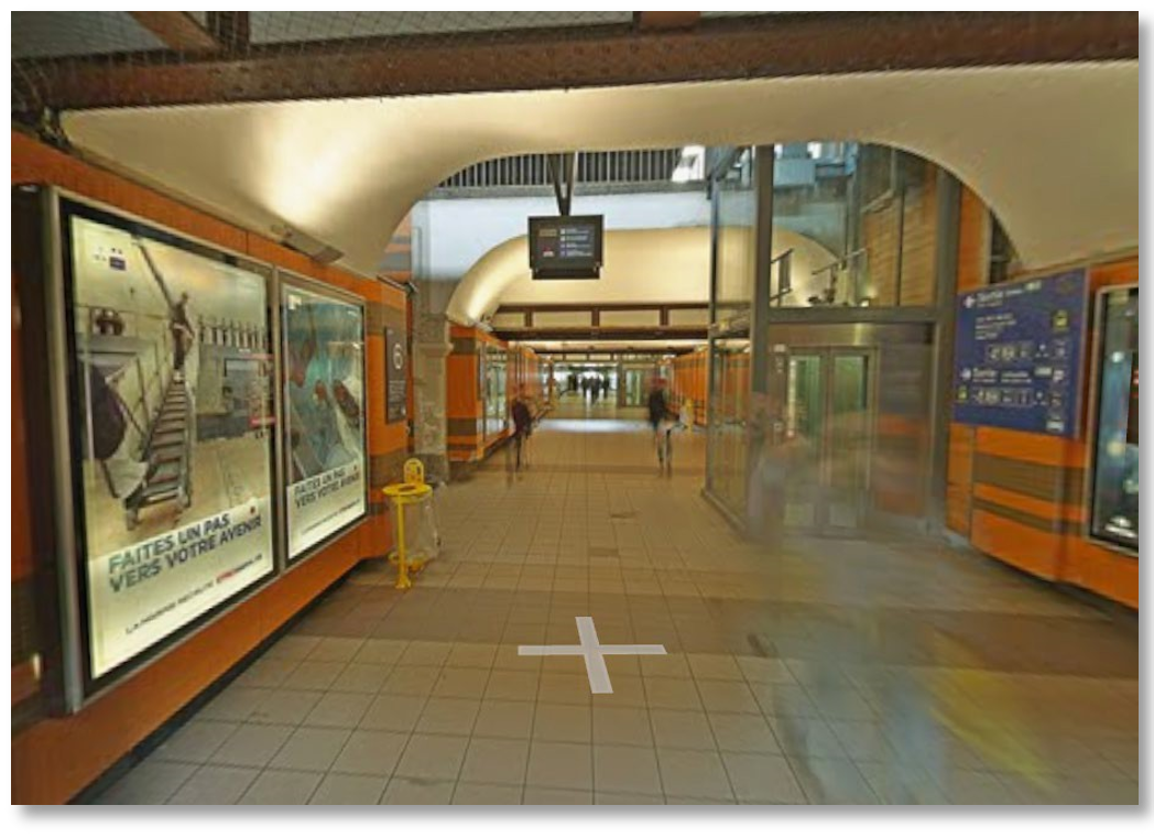 Metz Ville Train Station Underground Tunnel