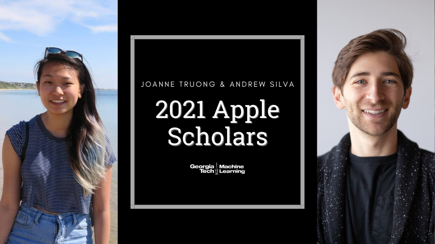 Joanne Troung and Andrew SIlva named 2021 Apple Scholars