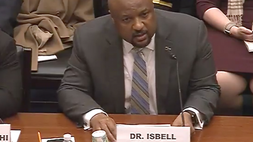Georgia Tech Dean of Computing Charles Isbell testifying in Washington DC