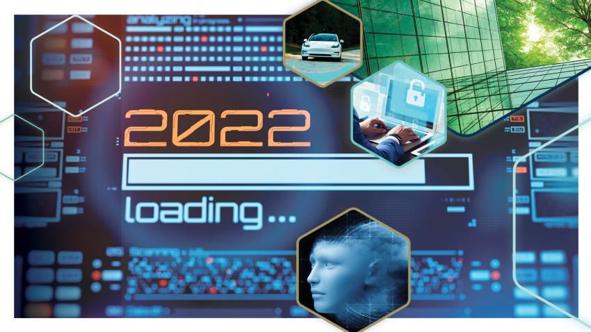 College of Computing 2022 trend story collage