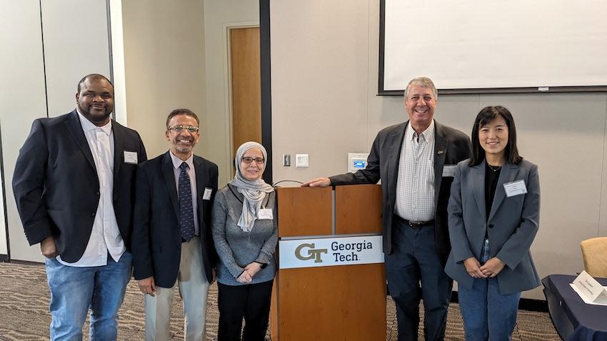 The Georgia Tech research team.
