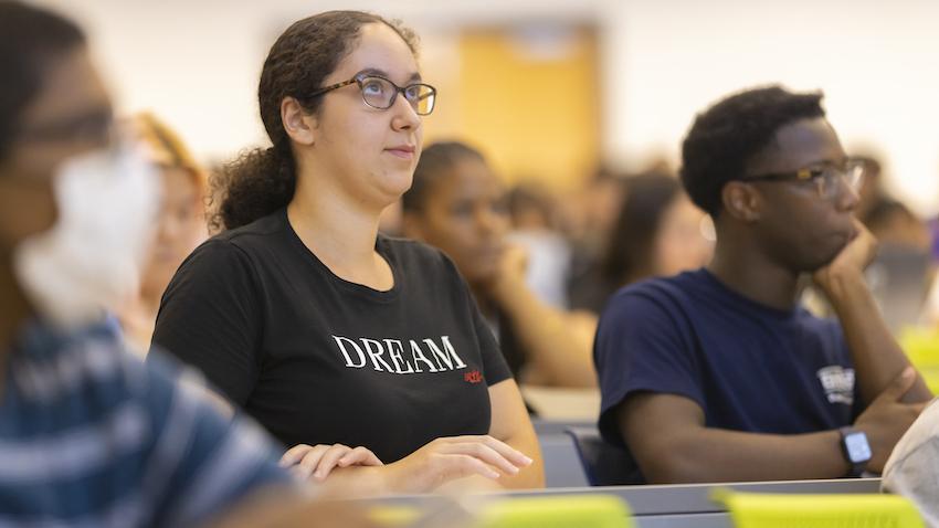 Computing students in class at Georgia Tech