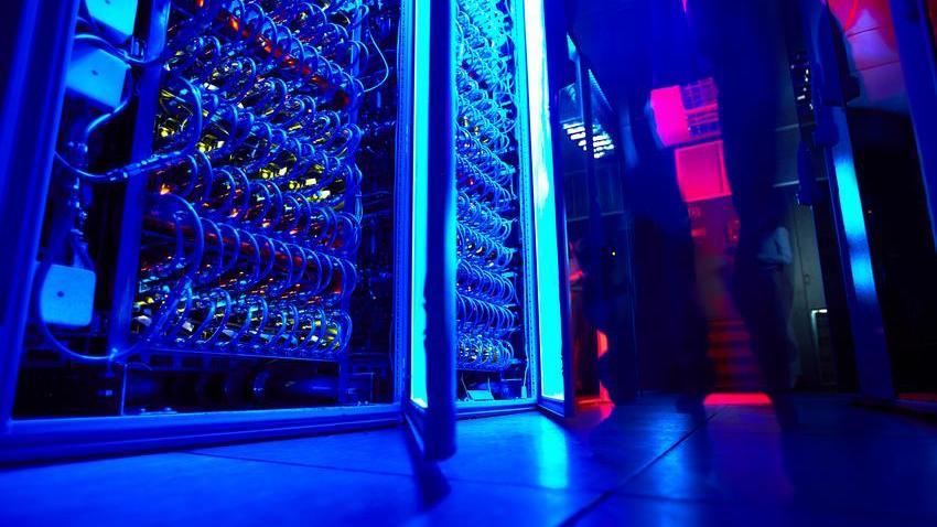 Server room floor