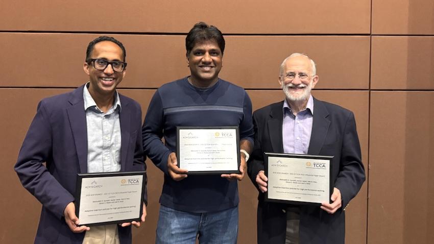 Award winners at ISCA