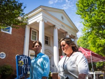 Holly Rush and Andrew Rush