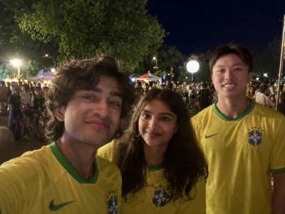 DoorTix founders attended the World Cup.