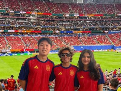 DoorTix founders attended the World Cup.