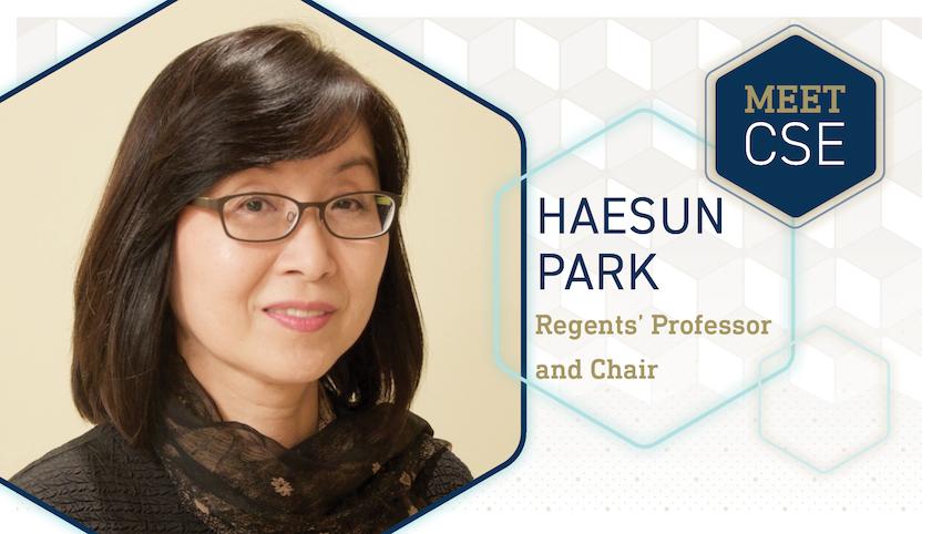 Meet CSE: Haesun Park