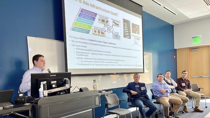 Researchers present at the 2025 CRNCH Summit. 