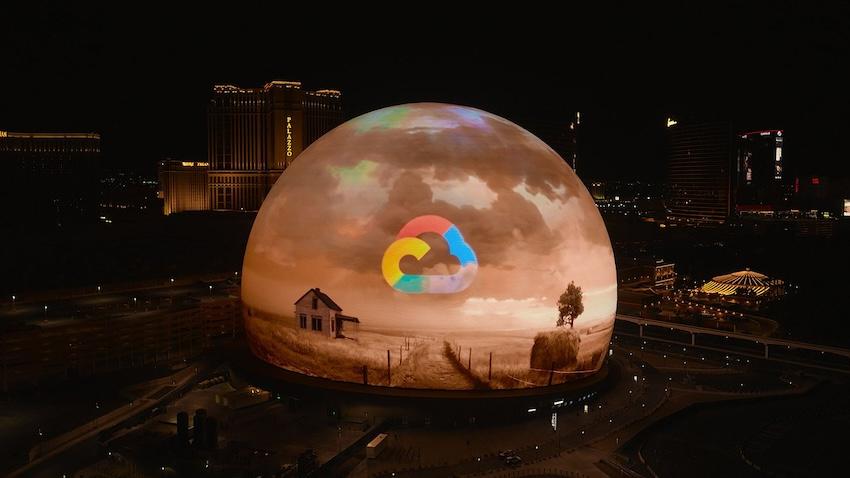 The Wizard of Oz at Sphere-exterior-courtesy of Google and Sphere