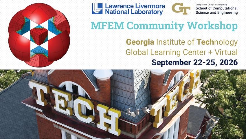 MFEM Workshop at Georgia Tech