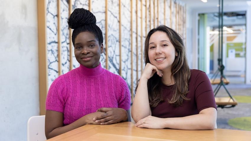 Sherilyn Francis and Rachel Baker-Ramos