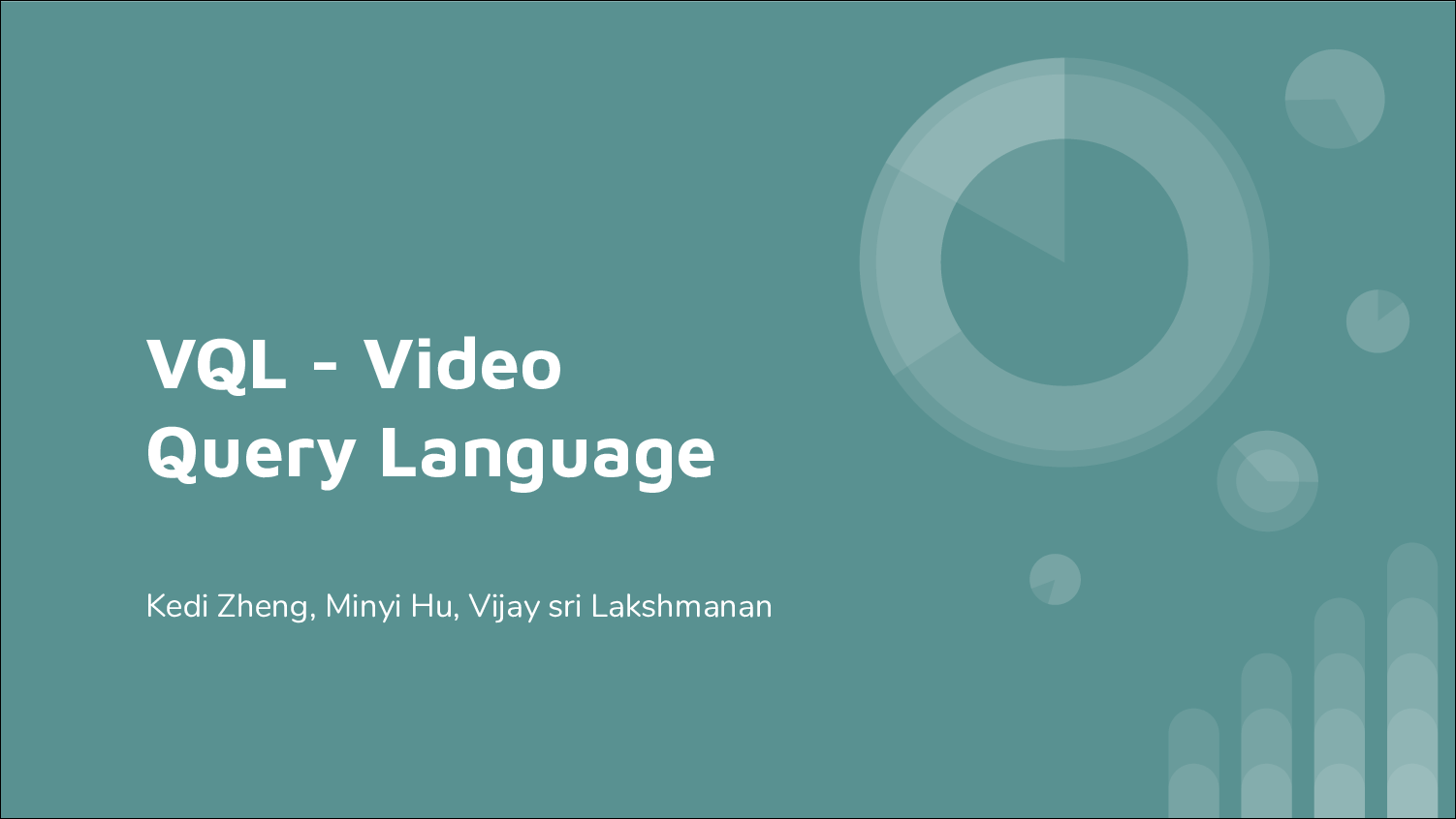 [PRESENTATION] VQL: Video Query Language
