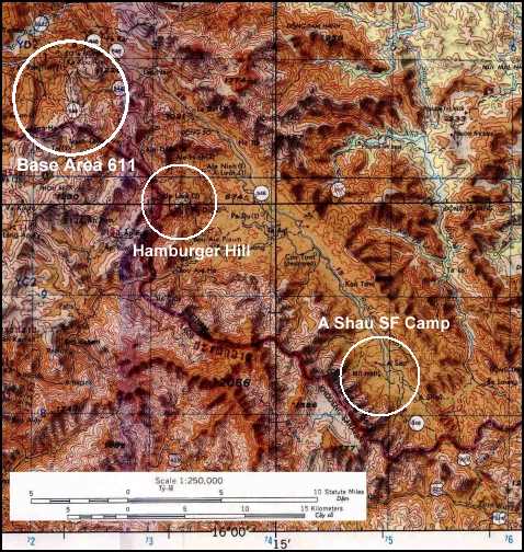 A Shau Valley Battle Maps